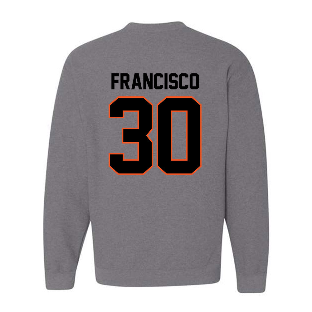 Oklahoma State - NCAA Baseball : Brady Francisco - Classic Shersey Crewneck Sweatshirt-1