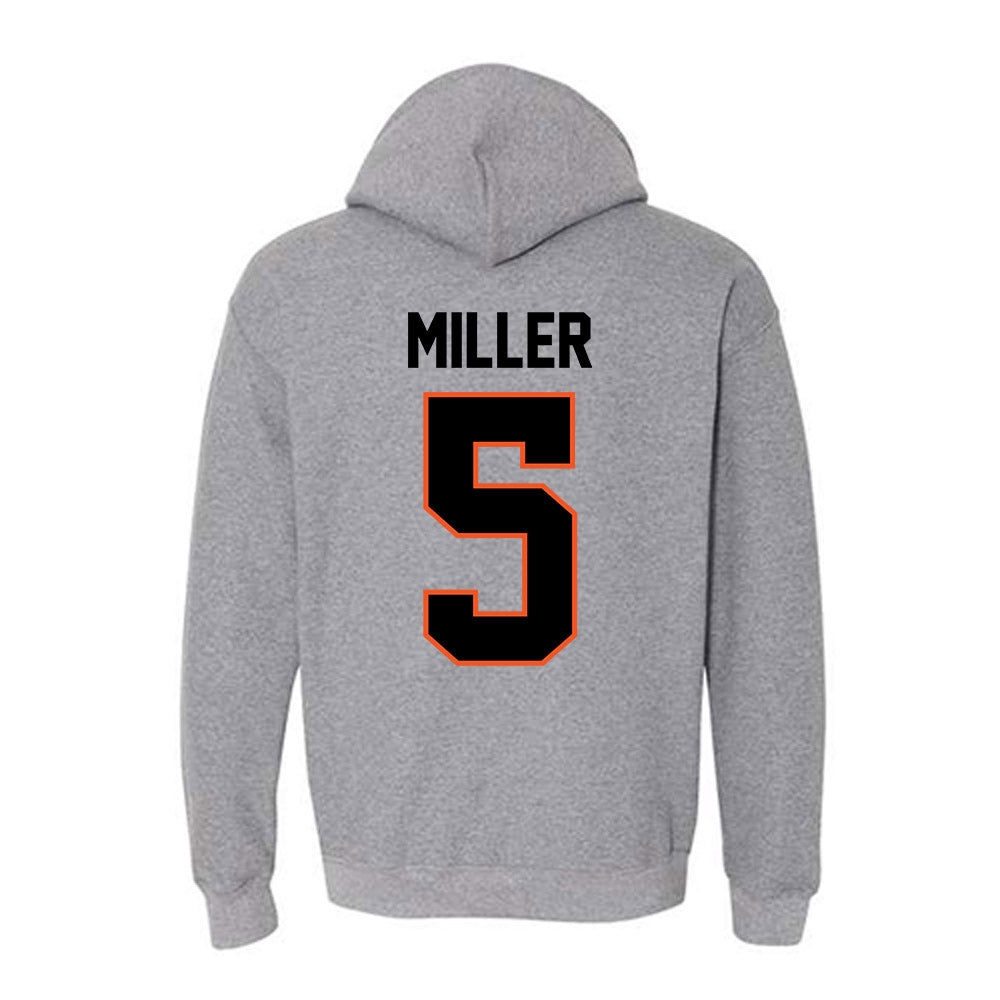 Oklahoma State - NCAA Men's Basketball : Vyctorius Miller - Classic Shersey Hooded Sweatshirt-1