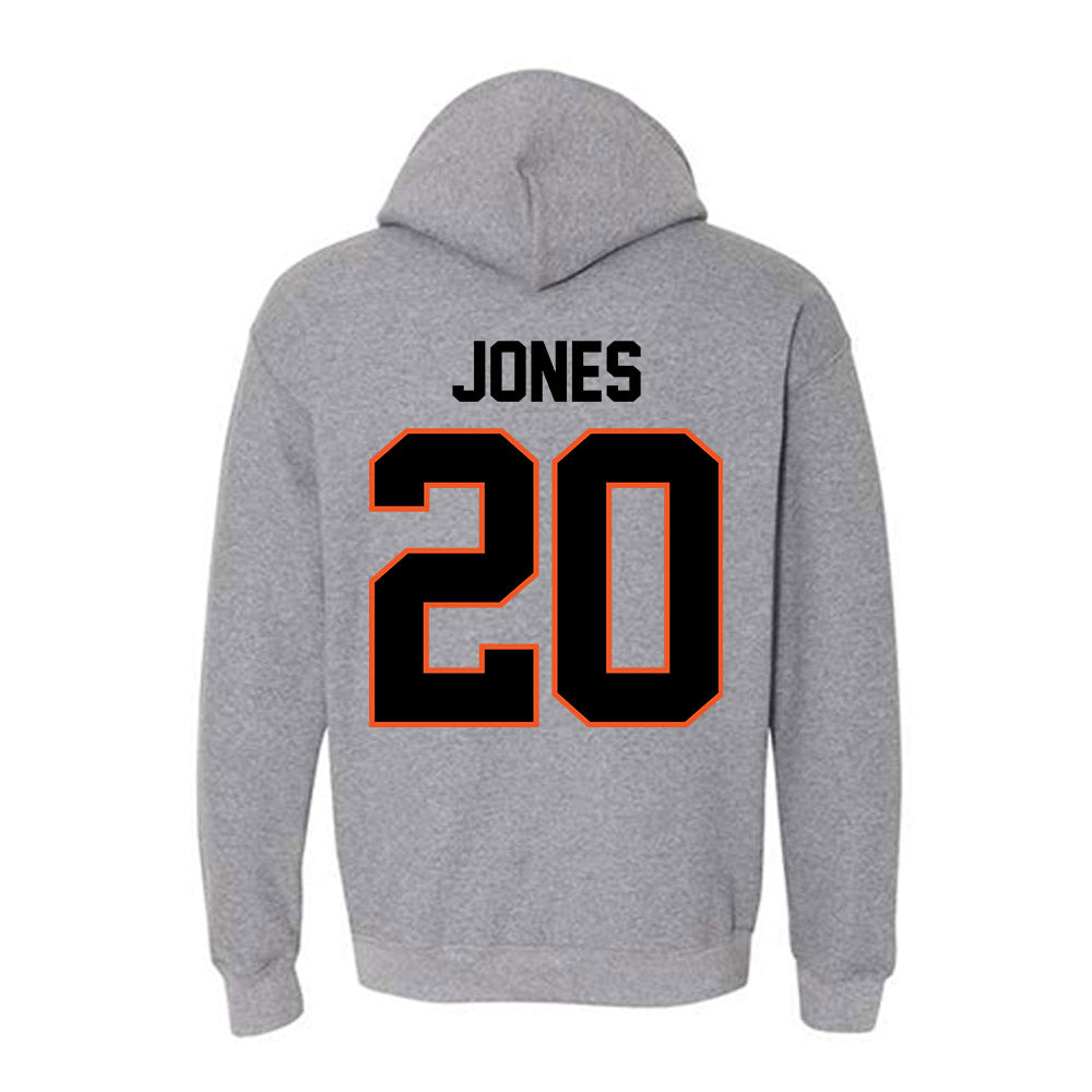 Oklahoma State - NCAA Football : Kaydin Jones - Classic Shersey Hooded Sweatshirt-1