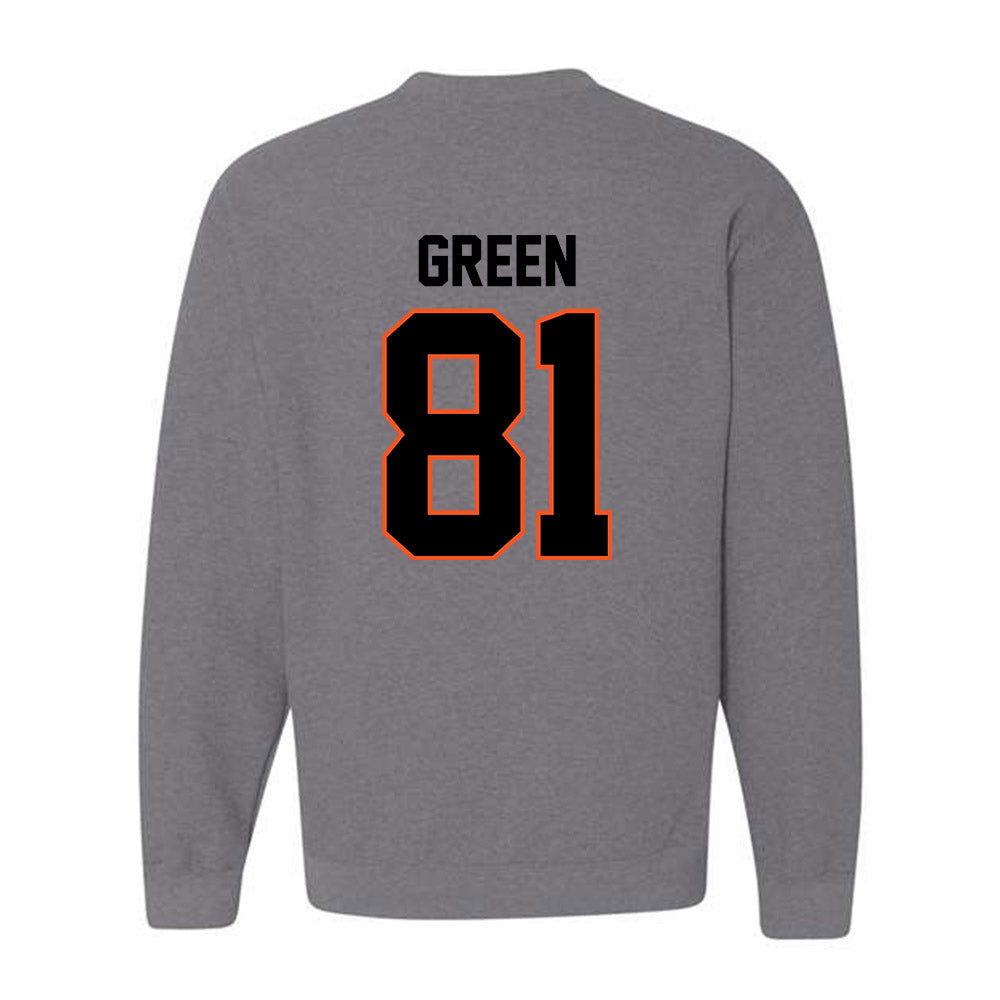Oklahoma State - NCAA Football : Donovan Green - Classic Shersey Crewneck Sweatshirt-1