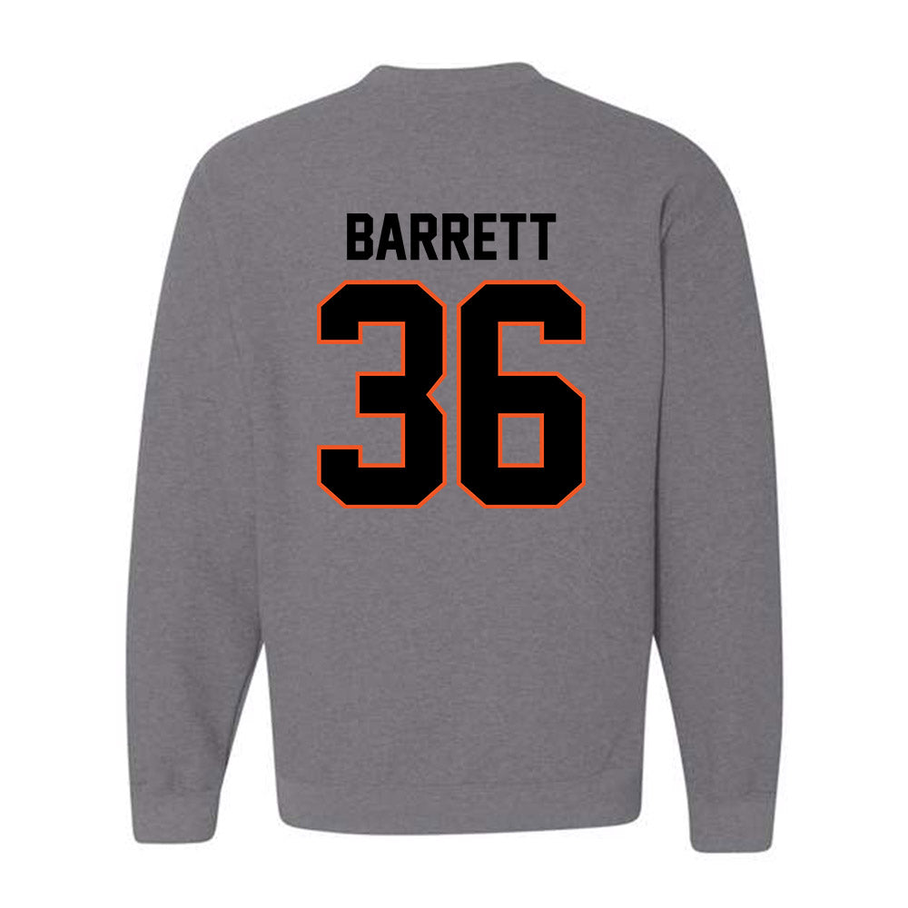 Oklahoma State - NCAA Baseball : Hudson Barrett - Classic Shersey Crewneck Sweatshirt-1