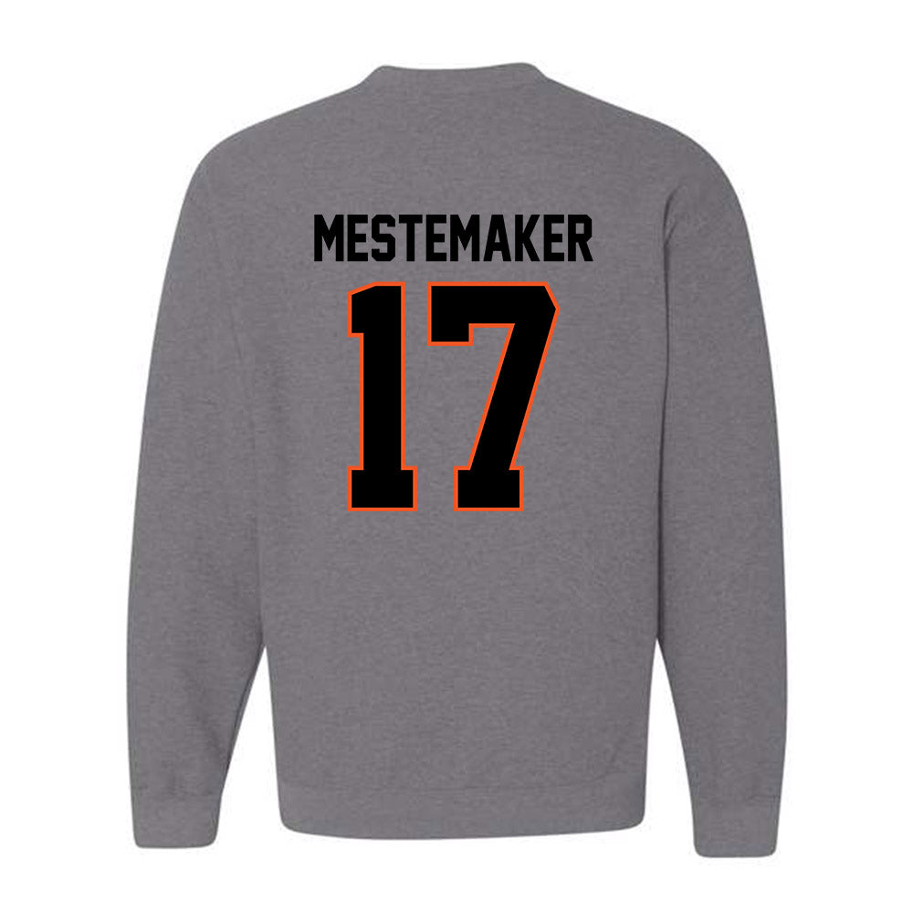 Oklahoma State - NCAA Football : Drew Mestemaker - Classic Shersey Crewneck Sweatshirt-1