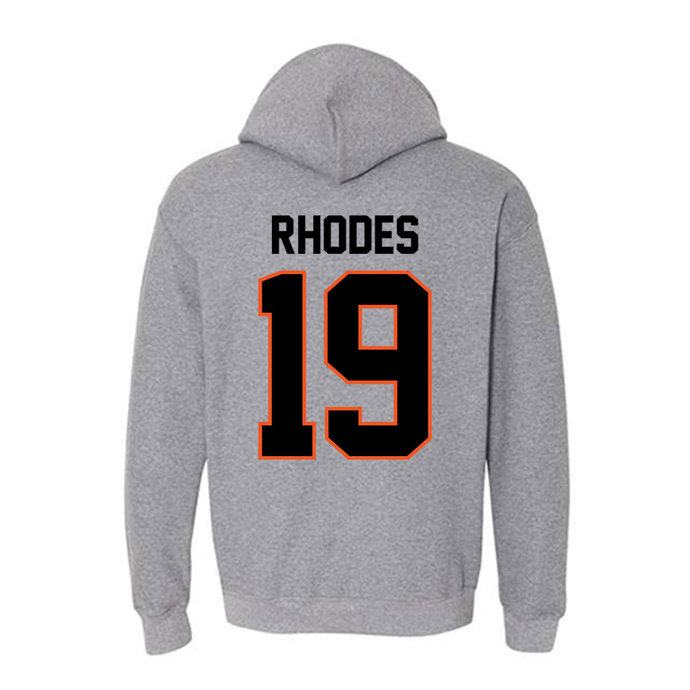 Oklahoma State - NCAA Baseball : Stormy Rhodes - Classic Shersey Hooded Sweatshirt-1