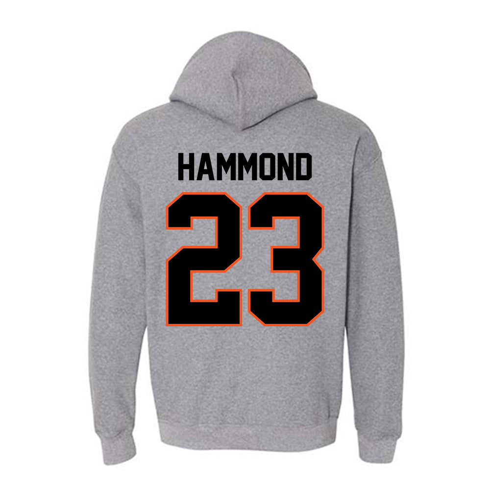 Oklahoma State - NCAA Football : Oscar Hammond - Classic Shersey Hooded Sweatshirt-1