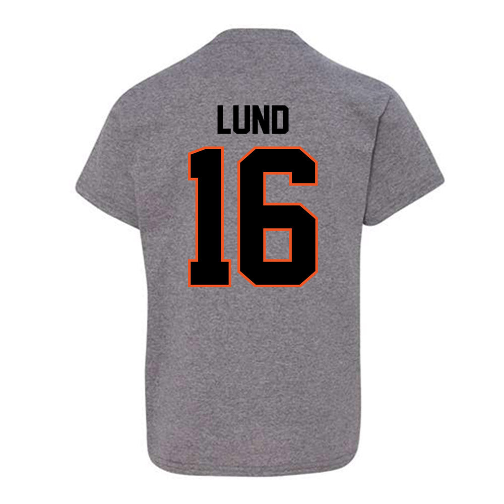 Oklahoma State - NCAA Baseball : Ethan Lund - Classic Shersey Youth T-Shirt-1