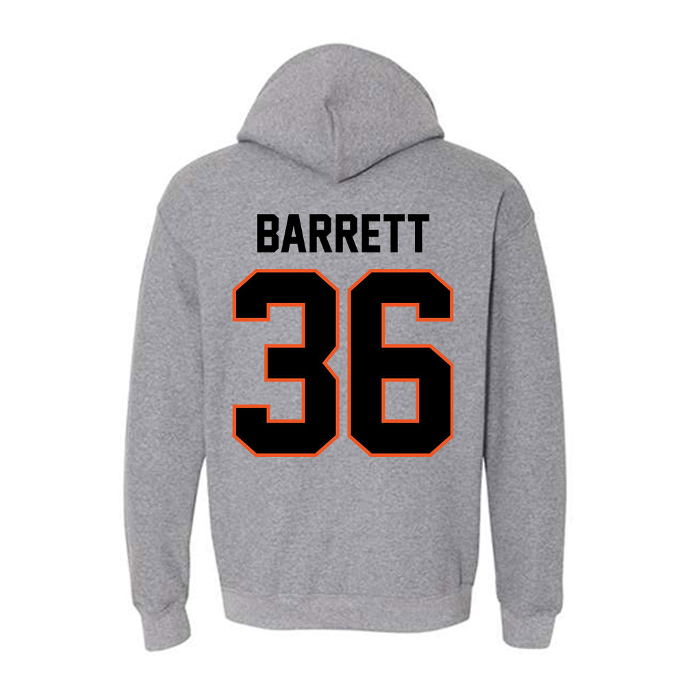 Oklahoma State - NCAA Baseball : Hudson Barrett - Classic Shersey Hooded Sweatshirt-1