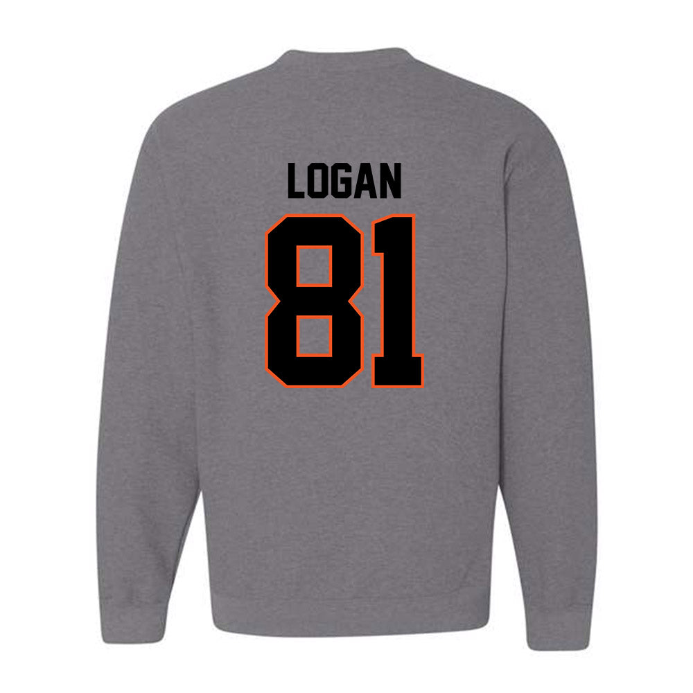 Oklahoma State - NCAA Football : Luke Logan - Classic Shersey Crewneck Sweatshirt-1