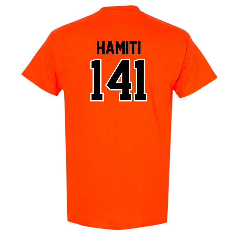 Oklahoma State - NCAA Wrestling : Jake Hamiti - Sports Shersey T-Shirt-1