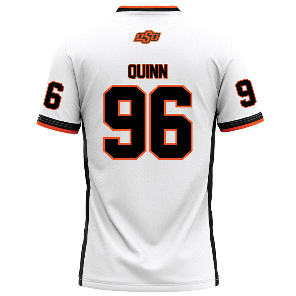 Oklahoma State - NCAA Football : Joey Quinn - White Football Jersey-1