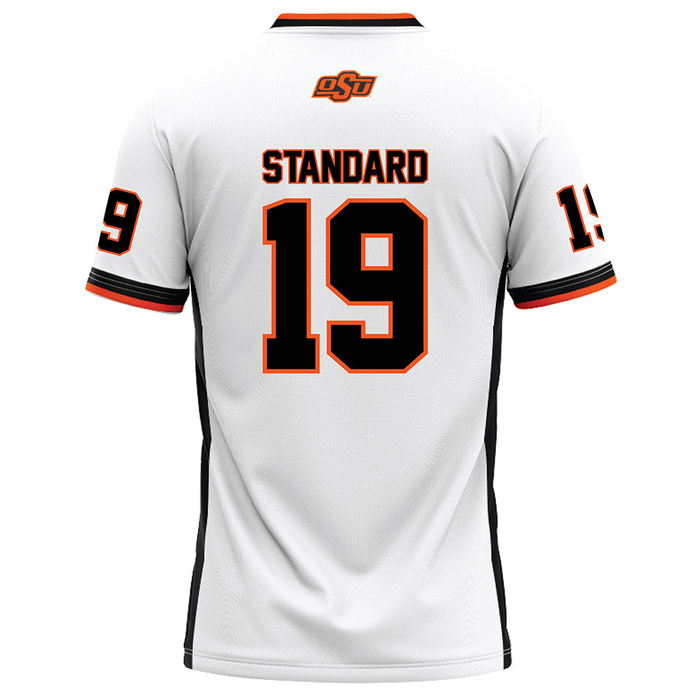 Oklahoma State - NCAA Football : Dayvon Standard - White Football Jersey-1