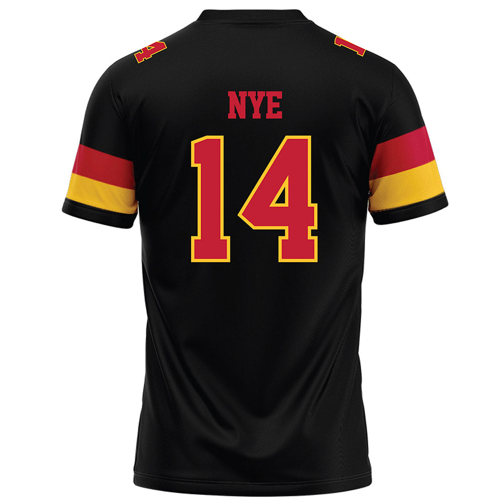 Ferris State - NCAA Football : Cooper Nye - Black Football Jersey-1