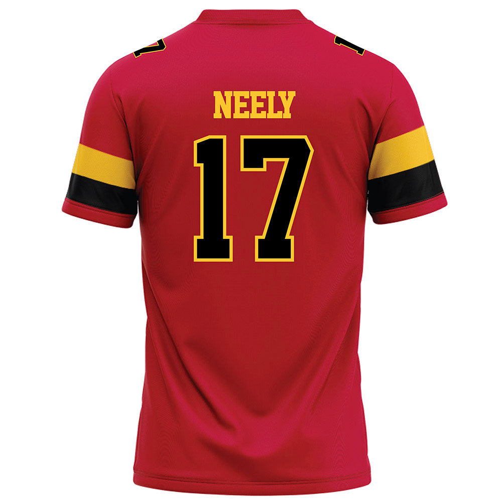 Ferris State - NCAA Football : Dakari Neely - Red Football Jersey-1