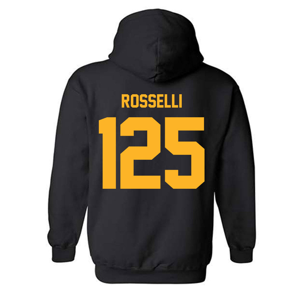 Pittsburgh - NCAA Wrestling : Jaxson Rosselli - Classic Fashion Shersey Hooded Sweatshirt-1