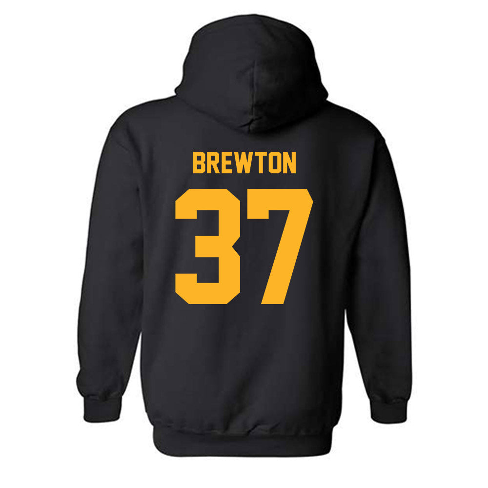 Pittsburgh - NCAA Football : Davin Brewton - Classic Fashion Shersey Hooded Sweatshirt-1