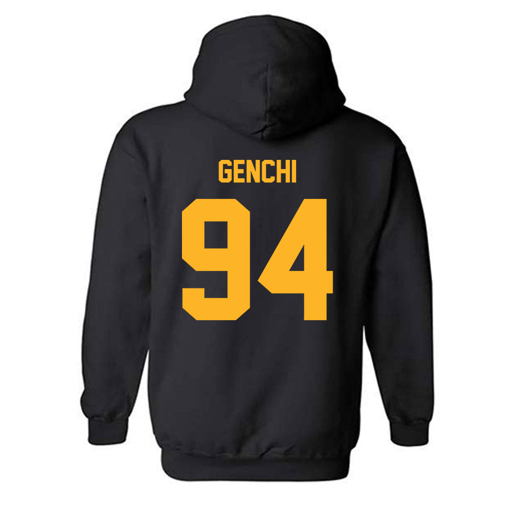 Pittsburgh - NCAA Football : Carter Genchi - Classic Fashion Shersey Hooded Sweatshirt-1