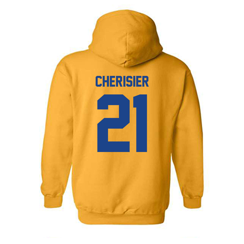 Pittsburgh - NCAA Women's Basketball : Andea Cherisier - Classic Shersey Hooded Sweatshirt-1