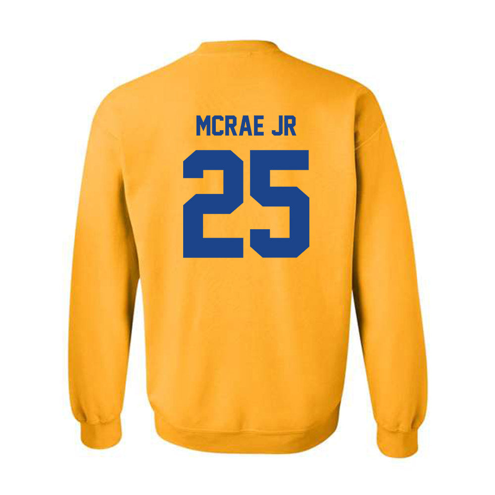 Pittsburgh - NCAA Football : Kentrail McRae Jr - Classic Shersey Crewneck Sweatshirt-1