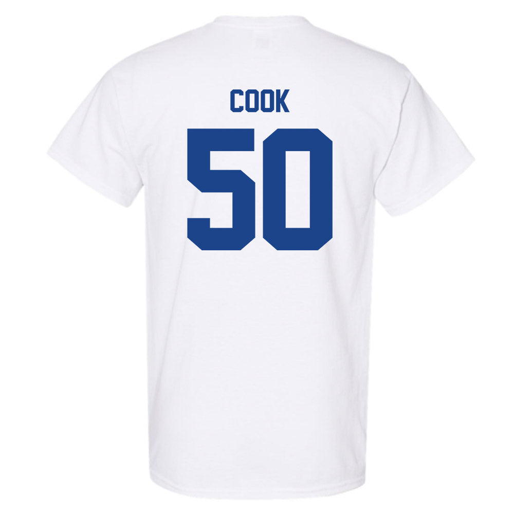 Pittsburgh - NCAA Football : Denim Cook - Classic Fashion Shersey T-Shirt-1