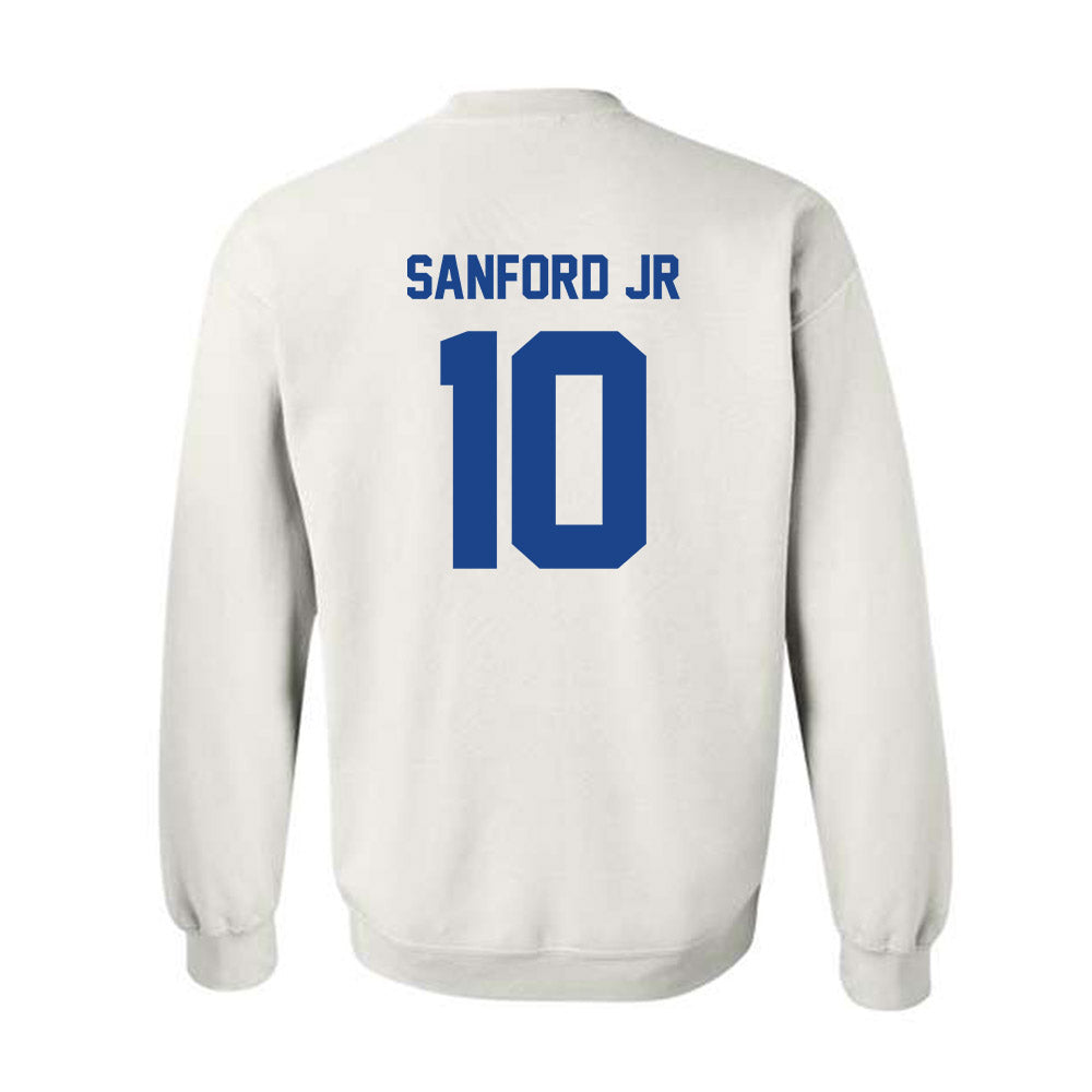 Pittsburgh - NCAA Football : Alex Sanford JR - Classic Fashion Shersey Crewneck Sweatshirt-1