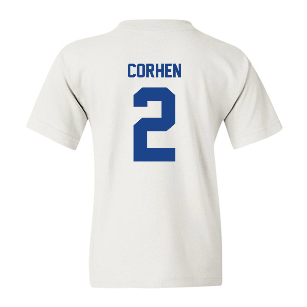 Pittsburgh - NCAA Men's Basketball : Cameron Corhen - Classic Fashion Shersey Youth T-Shirt-1