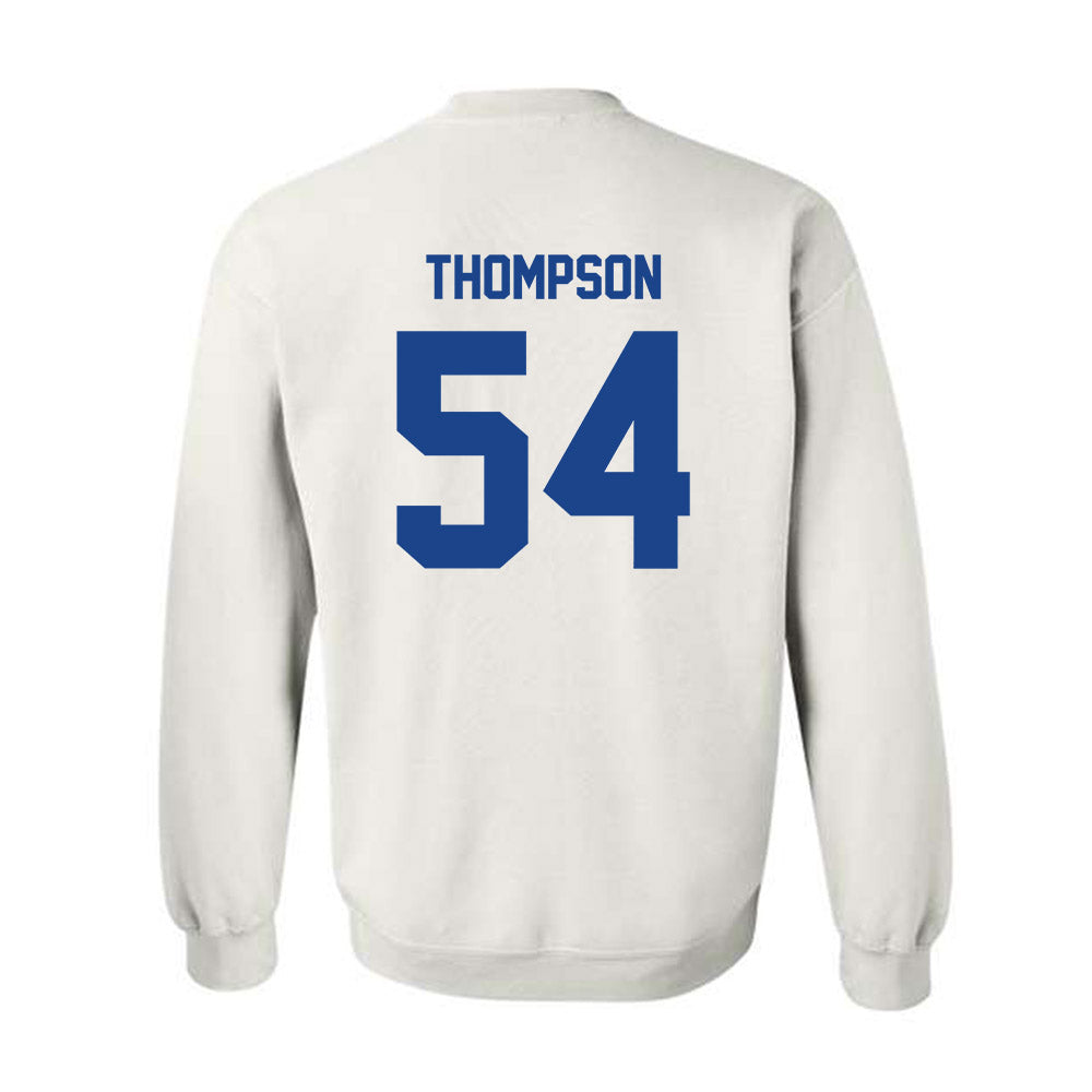 Pittsburgh - NCAA Football : Justin Thompson - Classic Fashion Shersey Crewneck Sweatshirt-1