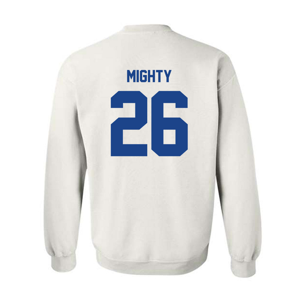 Pittsburgh - NCAA Men's Basketball : Armani Mighty - Classic Fashion Shersey Crewneck Sweatshirt-1