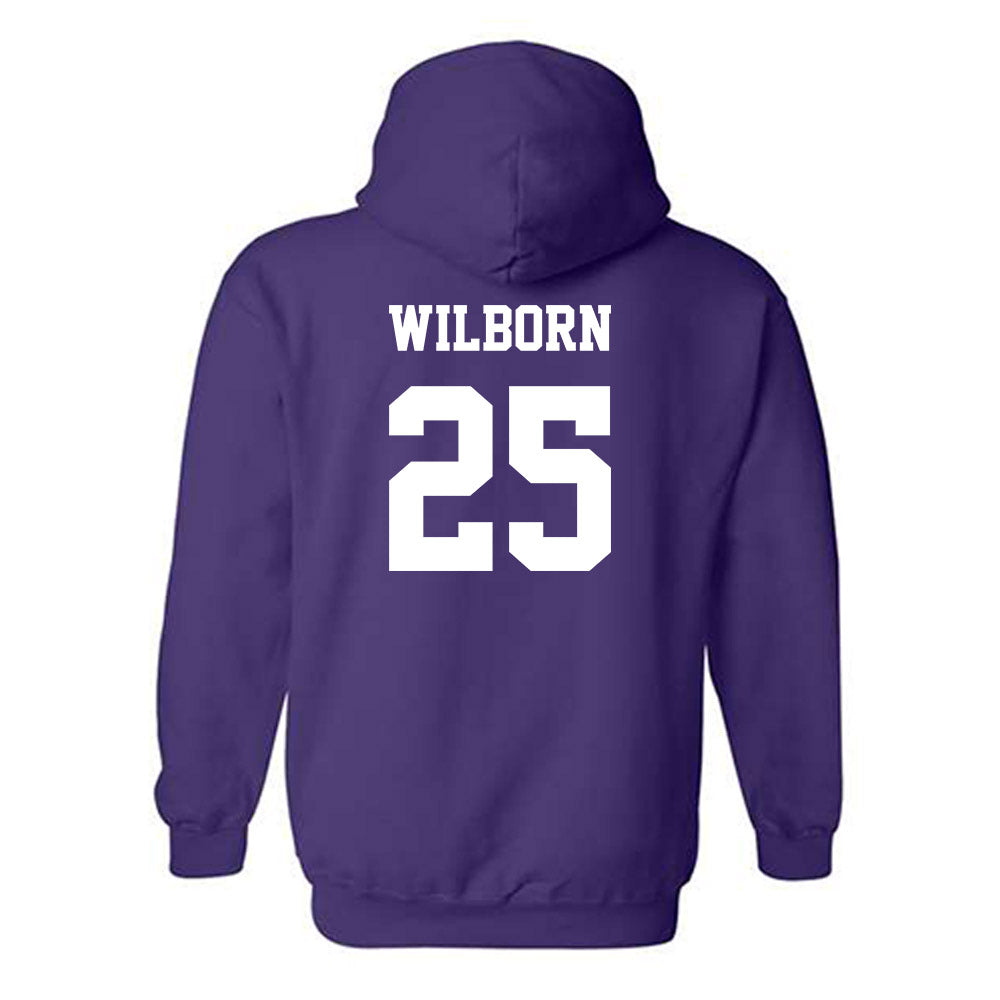JMU - NCAA Men's Basketball : Eli Wilborn - Classic Shersey Hooded Sweatshirt-1
