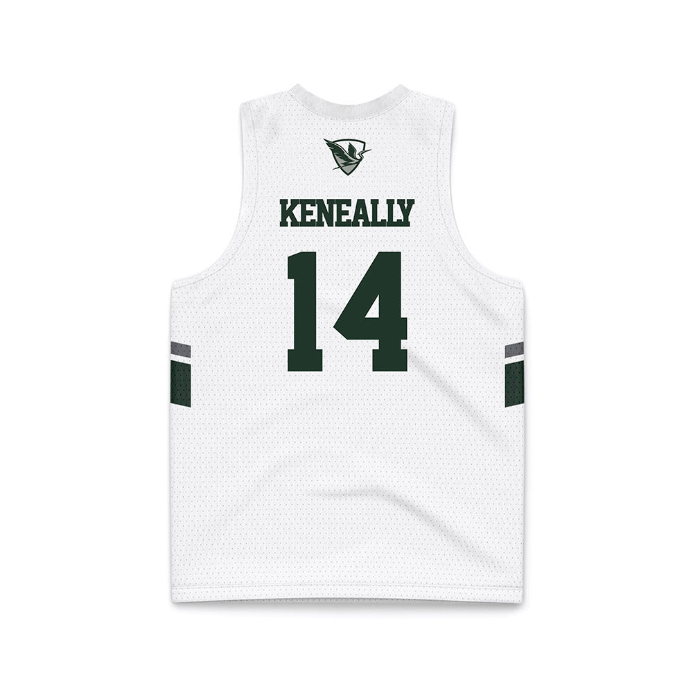 HWS - NCAA Women's Basketball : Anne Keneally - White Basketball Jersey-1