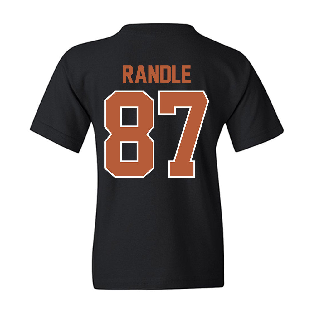 Texas - NCAA Football : Will Randle - Classic Shersey Youth T-Shirt-1