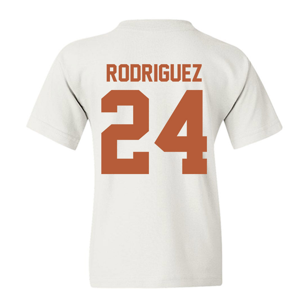 Texas - NCAA Baseball : Adrian Rodriguez - Classic Shersey Youth T-Shirt-1