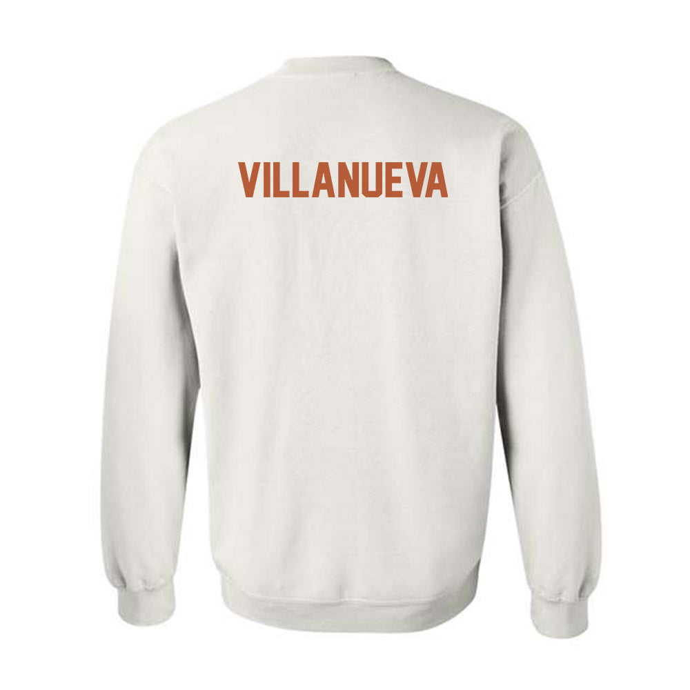 Texas - NCAA Men's Golf : Adam Villanueva - Classic Shersey Crewneck Sweatshirt-1