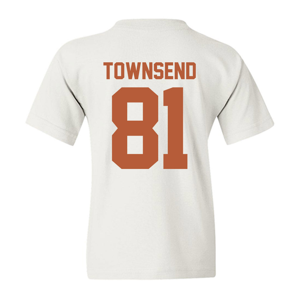 Texas - NCAA Football : Nick Townsend - Classic Shersey Youth T-Shirt-1