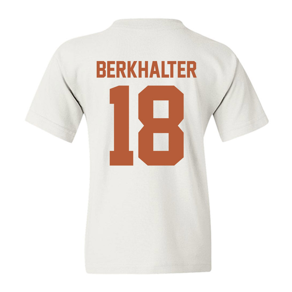 Texas - NCAA Football : Sterling Berkhalter - Classic Shersey Youth T-Shirt-1
