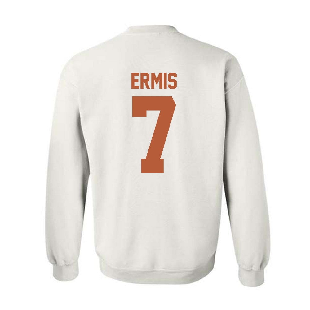 Texas - NCAA Baseball : Andrew Ermis - Classic Shersey Crewneck Sweatshirt-1