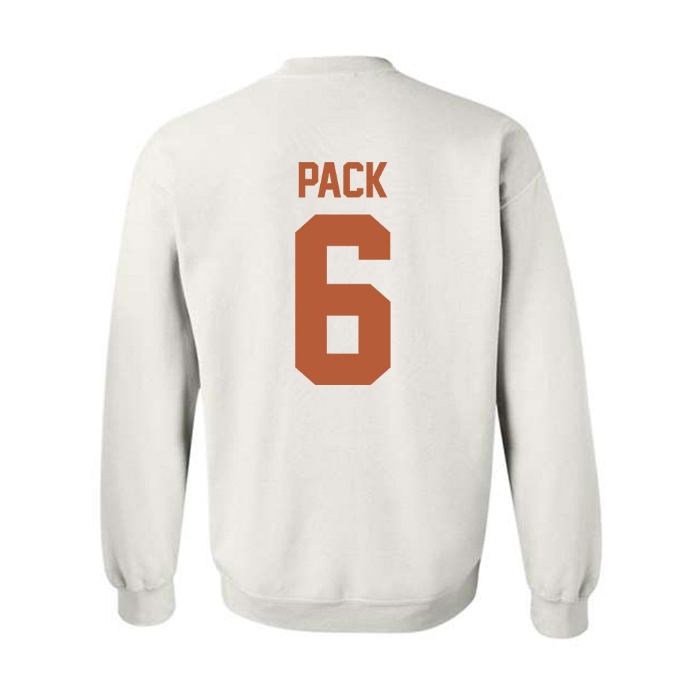 Texas - NCAA Baseball : Anthony Pack - Classic Shersey Crewneck Sweatshirt-1