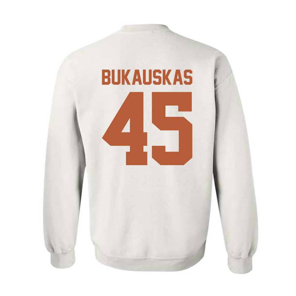 Texas - NCAA Football : Mikey Bukauskas - Classic Shersey Crewneck Sweatshirt-1