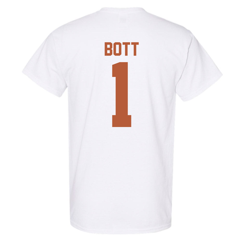 Texas - NCAA Men's Basketball : Cole Bott - Classic Shersey T-Shirt-1