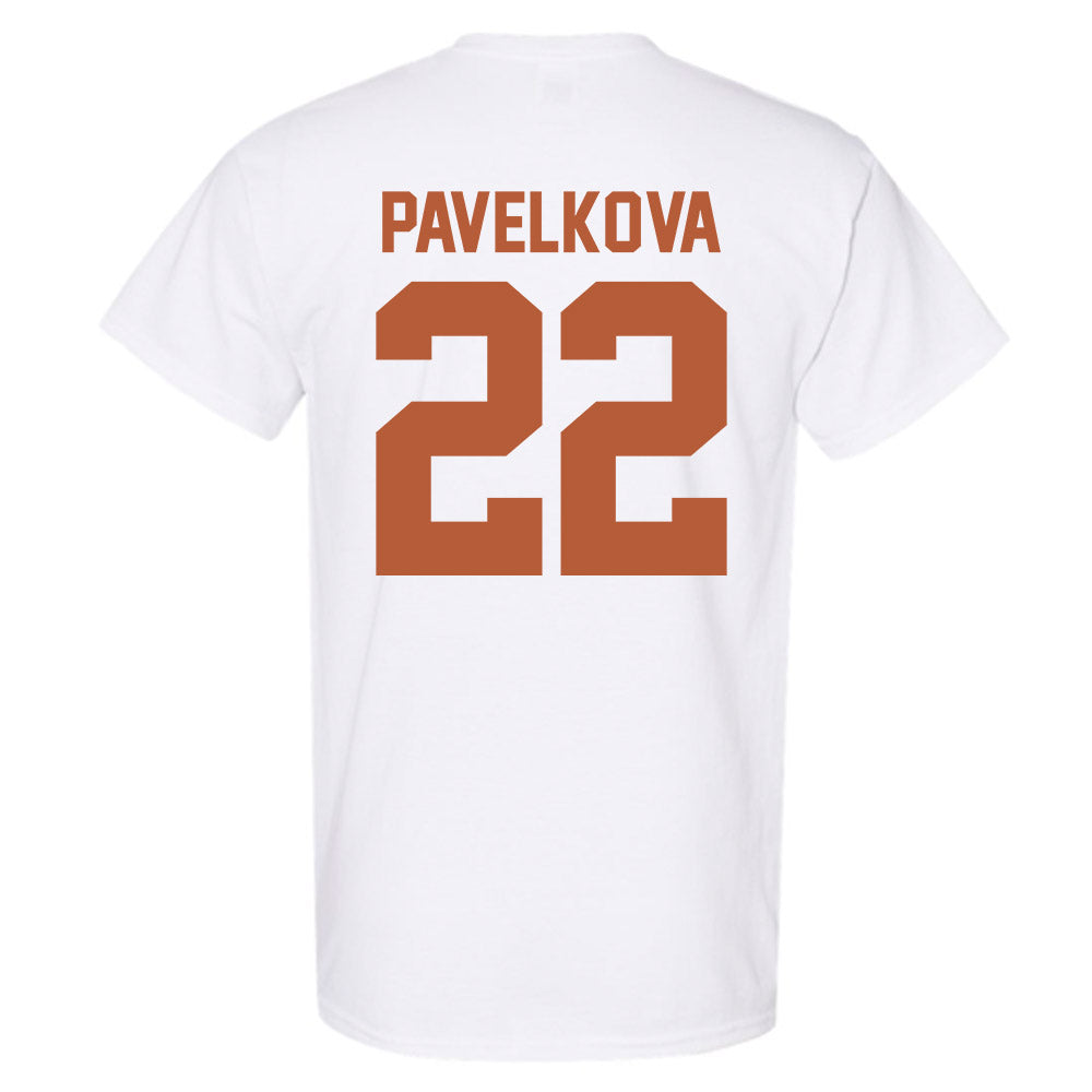 Texas - NCAA Beach Volleyball : Anna Pavelkova - Classic Shersey T-Shirt-1