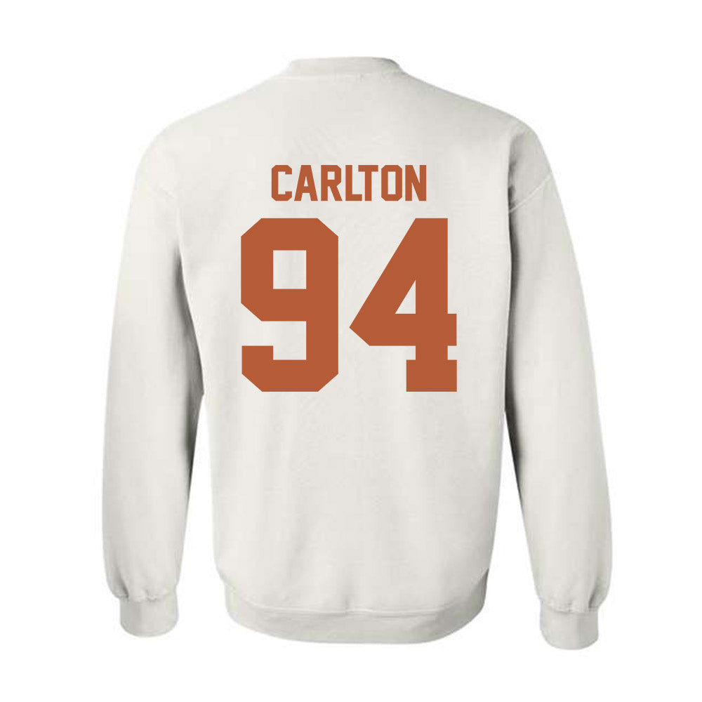 Texas - NCAA Football : JAMARION CARLTON - Classic Shersey Crewneck Sweatshirt-1