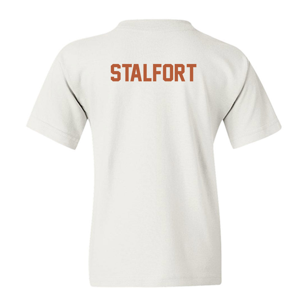 Texas - NCAA Women's Swimming & Diving : Amanda Stalfort - Classic Shersey Youth T-Shirt-1