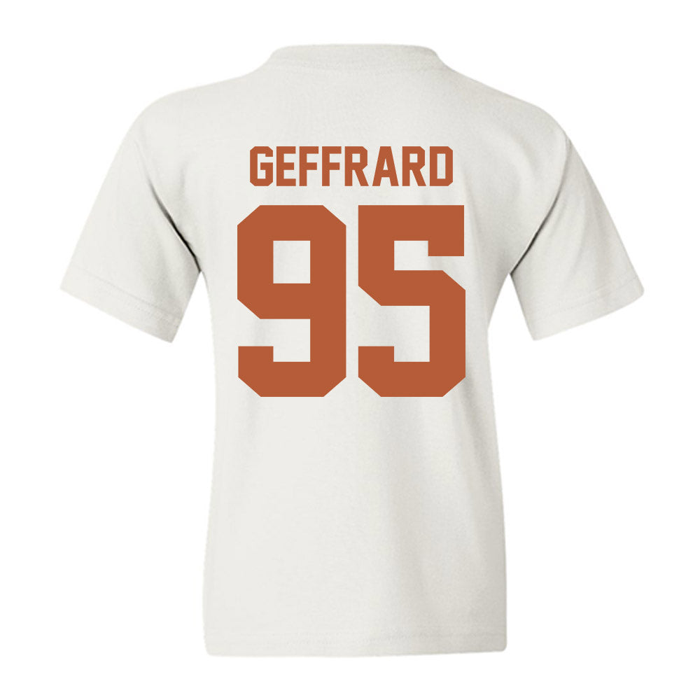 Texas - NCAA Football : Ian Geffrard - Classic Shersey Youth T-Shirt-1