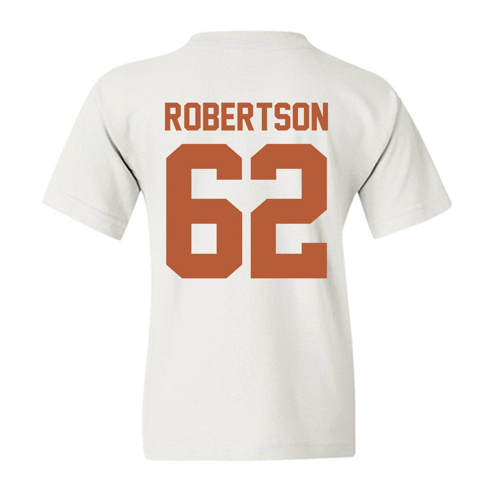 Texas - NCAA Football : Connor Robertson - Classic Shersey Youth T-Shirt-1