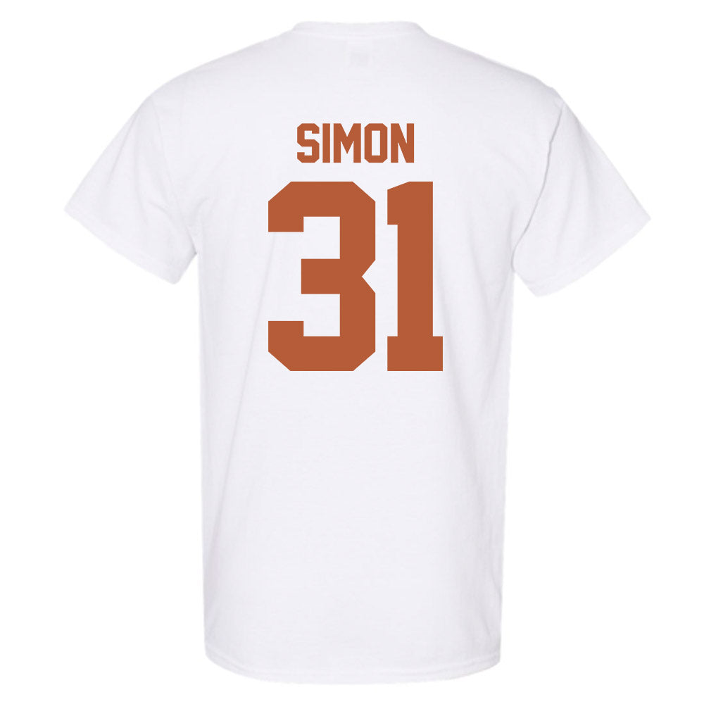 Texas - NCAA Football : James Simon - Classic Shersey T-Shirt-1