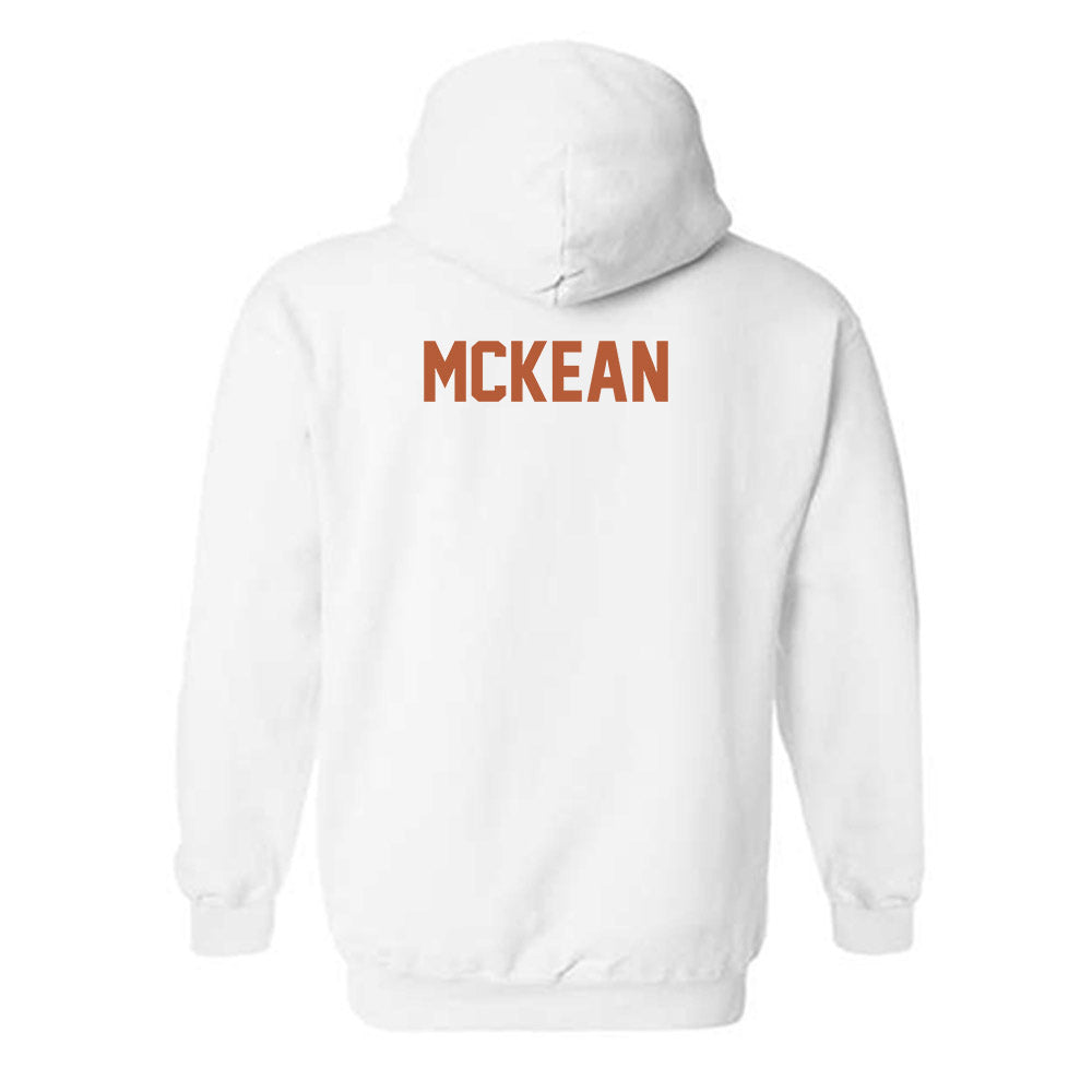 Texas - NCAA Men's Swimming & Diving : Campbell McKean - Classic Shersey Hooded Sweatshirt-1
