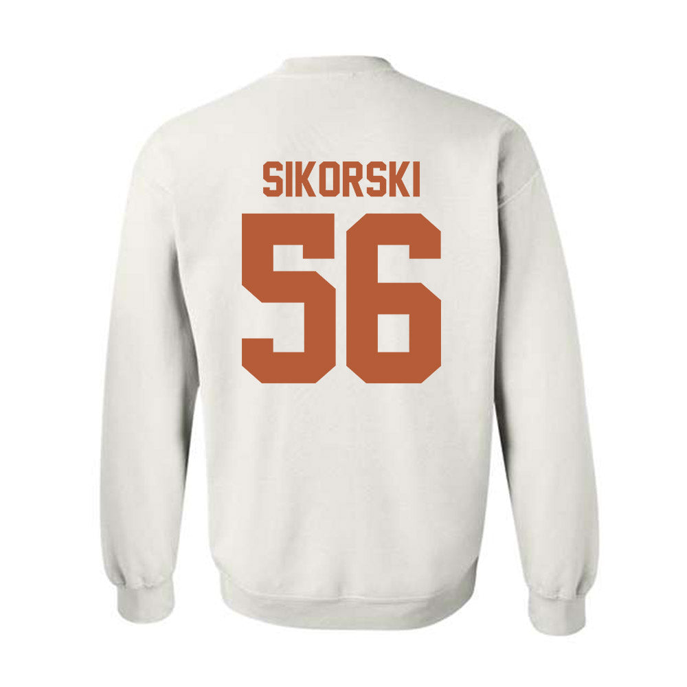 Texas - NCAA Football : Dylan Sikorski - Classic Shersey Crewneck Sweatshirt-1
