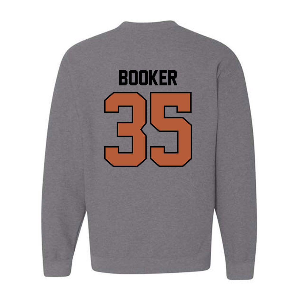 Texas - NCAA Women's Basketball : Madison Booker - Classic Shersey Crewneck Sweatshirt-1