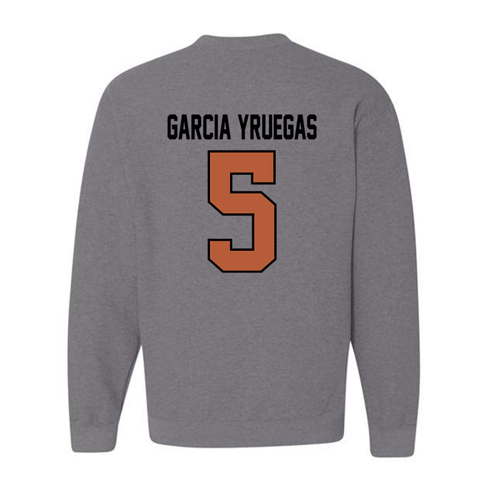 Texas - NCAA Baseball : Felix Garcia Yruegas - Classic Shersey Crewneck Sweatshirt-1
