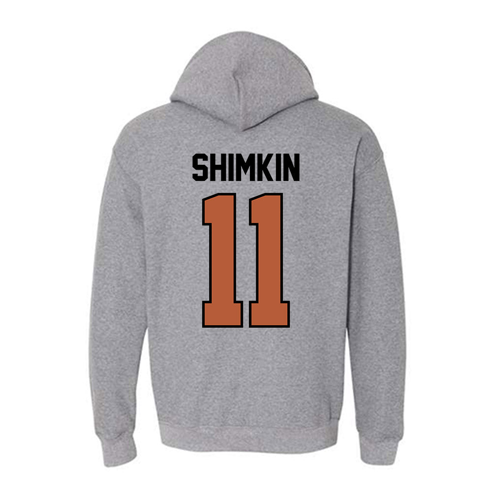 Texas - NCAA Women's Soccer : Chloe Shimkin - Classic Shersey Hooded Sweatshirt-1