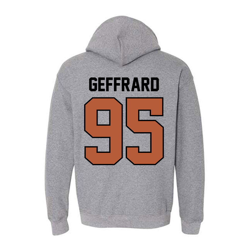 Texas - NCAA Football : Ian Geffrard - Classic Shersey Hooded Sweatshirt-1