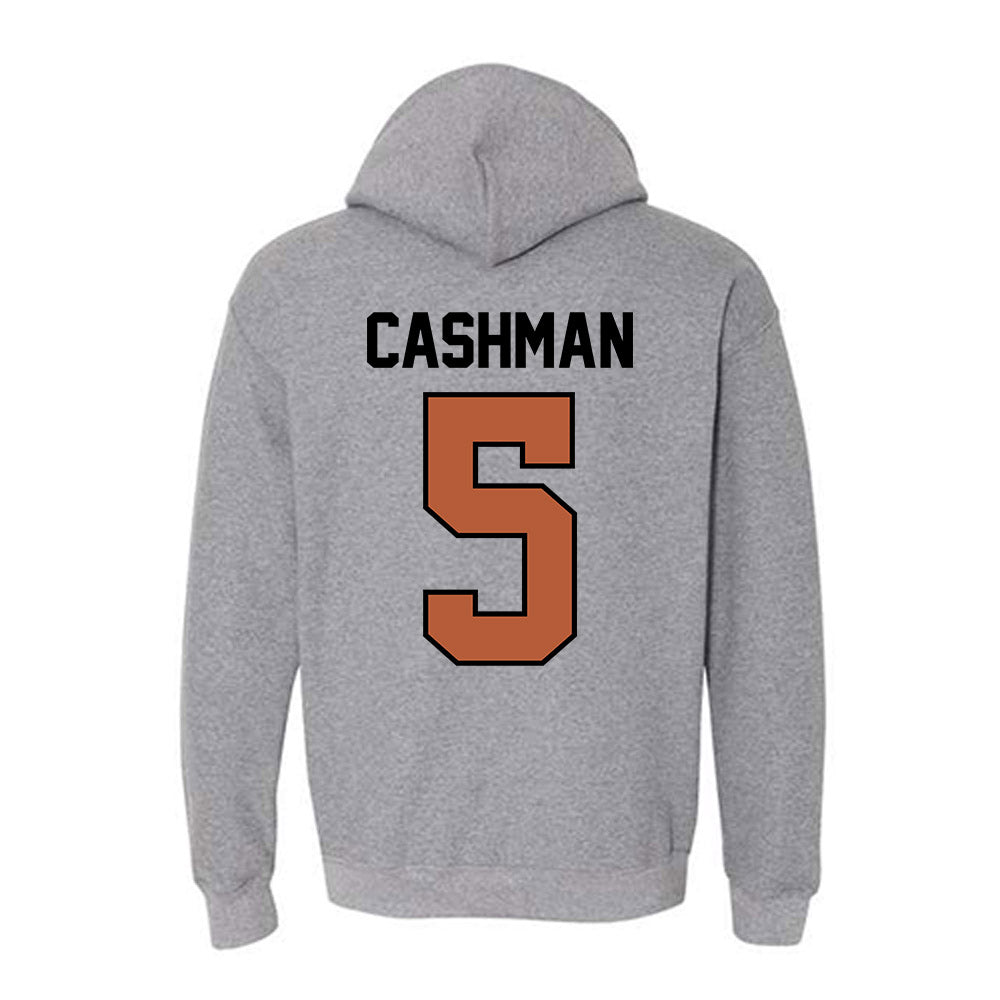 Texas - NCAA Women's Soccer : Ava Cashman - Classic Shersey Hooded Sweatshirt-1
